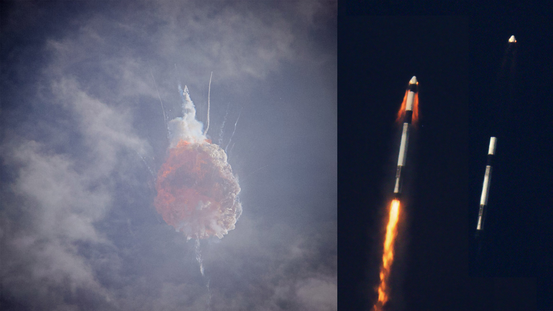 19. tammikuuta 2020 tehty testi sujui suunnitellusti: Crew Dragon irtaantui samalla kun Falcon 9:n moottorit sammutettiin. Raketti räjähti pian sen jälkeen aerodynaamisten voimien rikkomana – aivan kuten oli tarkoitus.