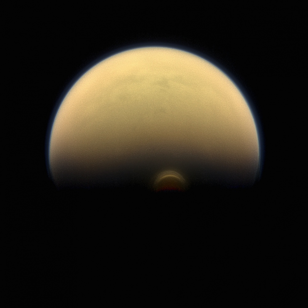 Titanin etelänavan pilvi