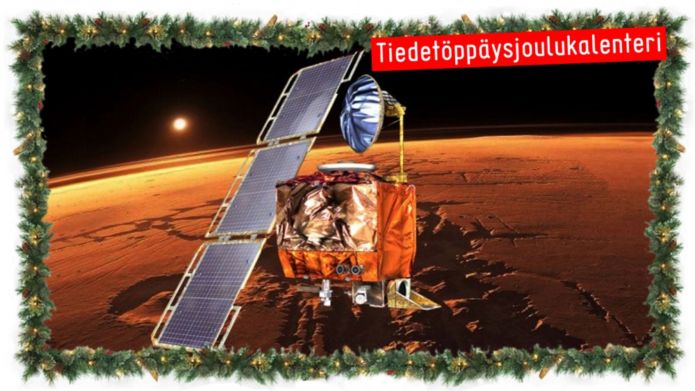 Mars Climate Orbiter joulukehyksissä
