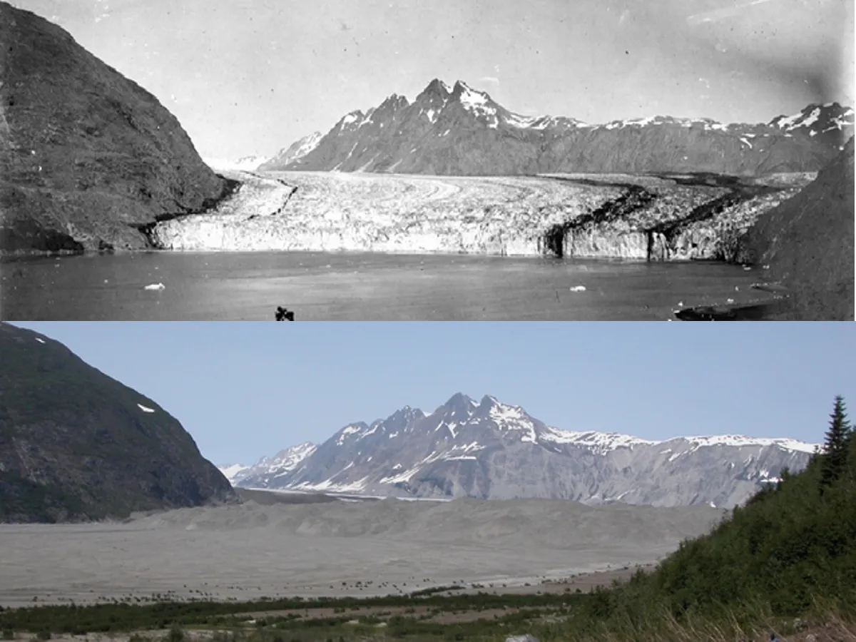 Jäätikön sulaminen