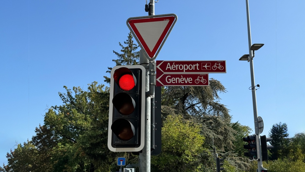 Liikennevalot Genevessä