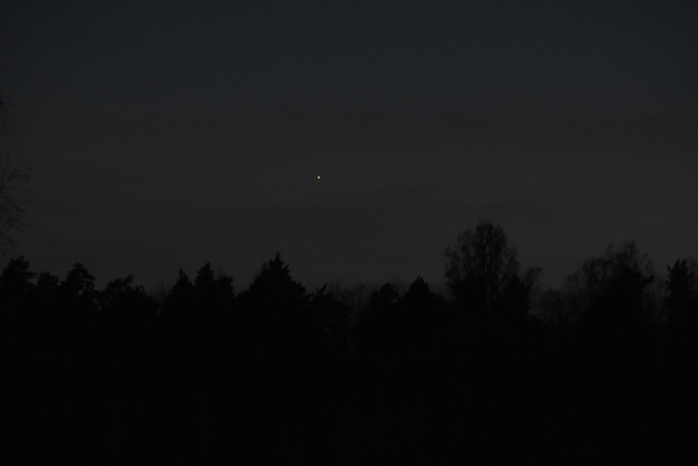 Merkurius iltataivaalla