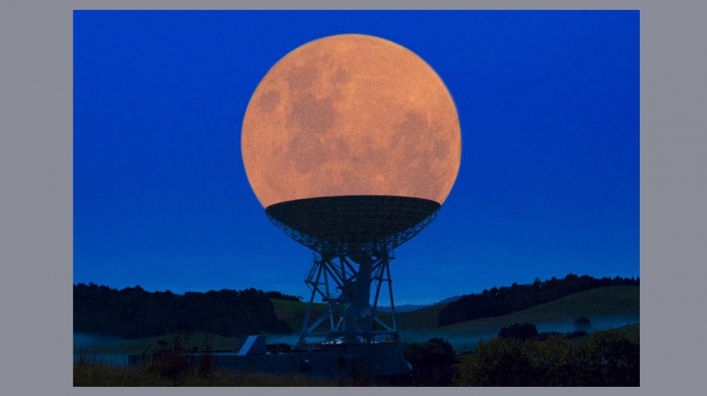 Kuu radioteleskoopissa