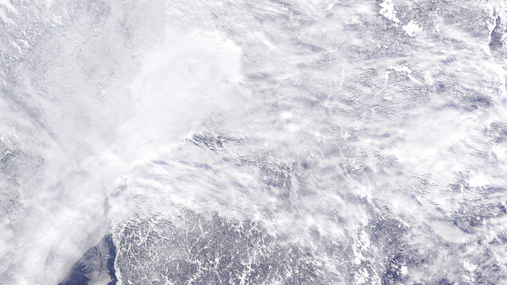MODIS-kuva 3.3.2018, osa kuvasta 250 m resoluutiolla