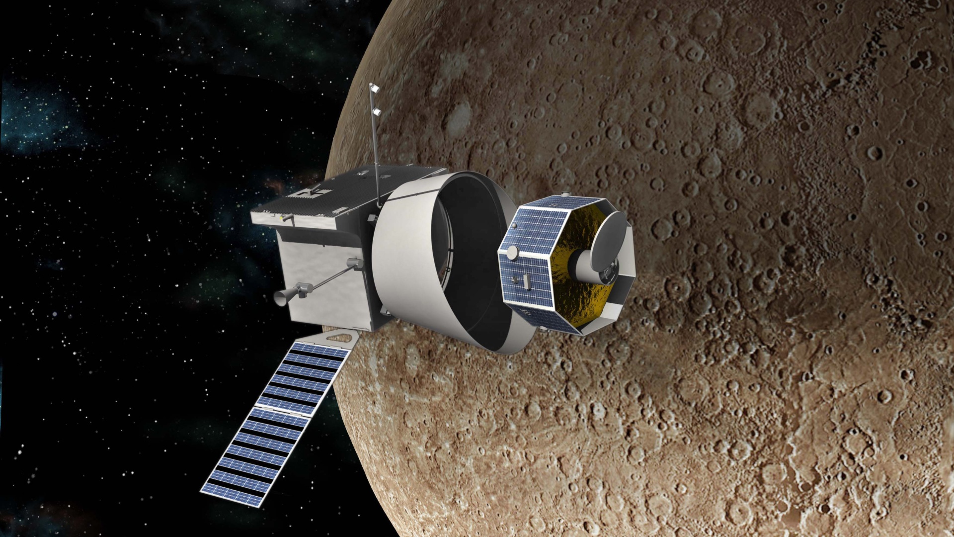 BepiColombo saapumassa Merkuriusta kiertämään