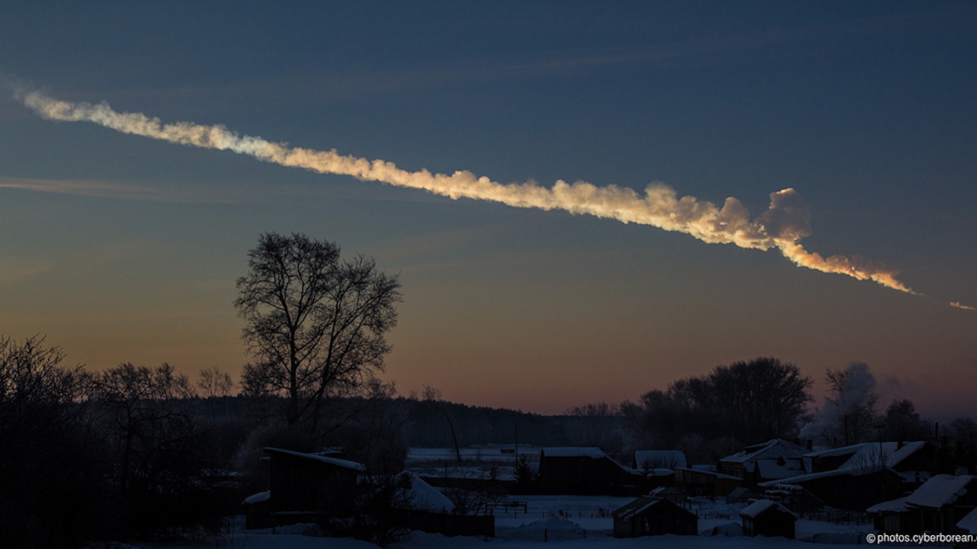 Taivaalle jäänyt vana. Kuva via ESA