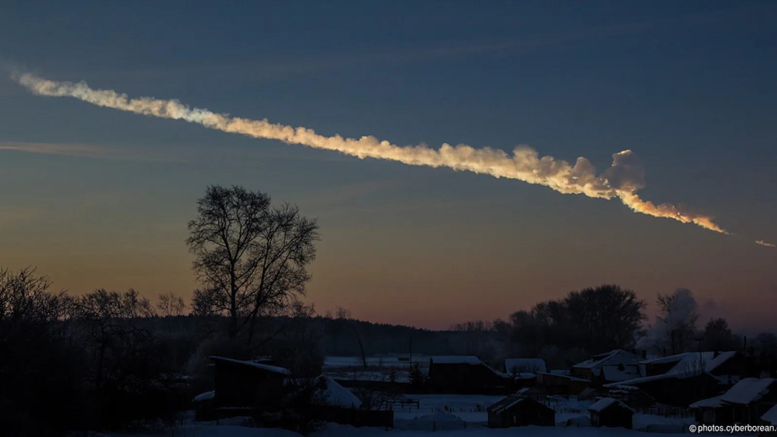 Taivaalle jäänyt vana. Kuva via ESA