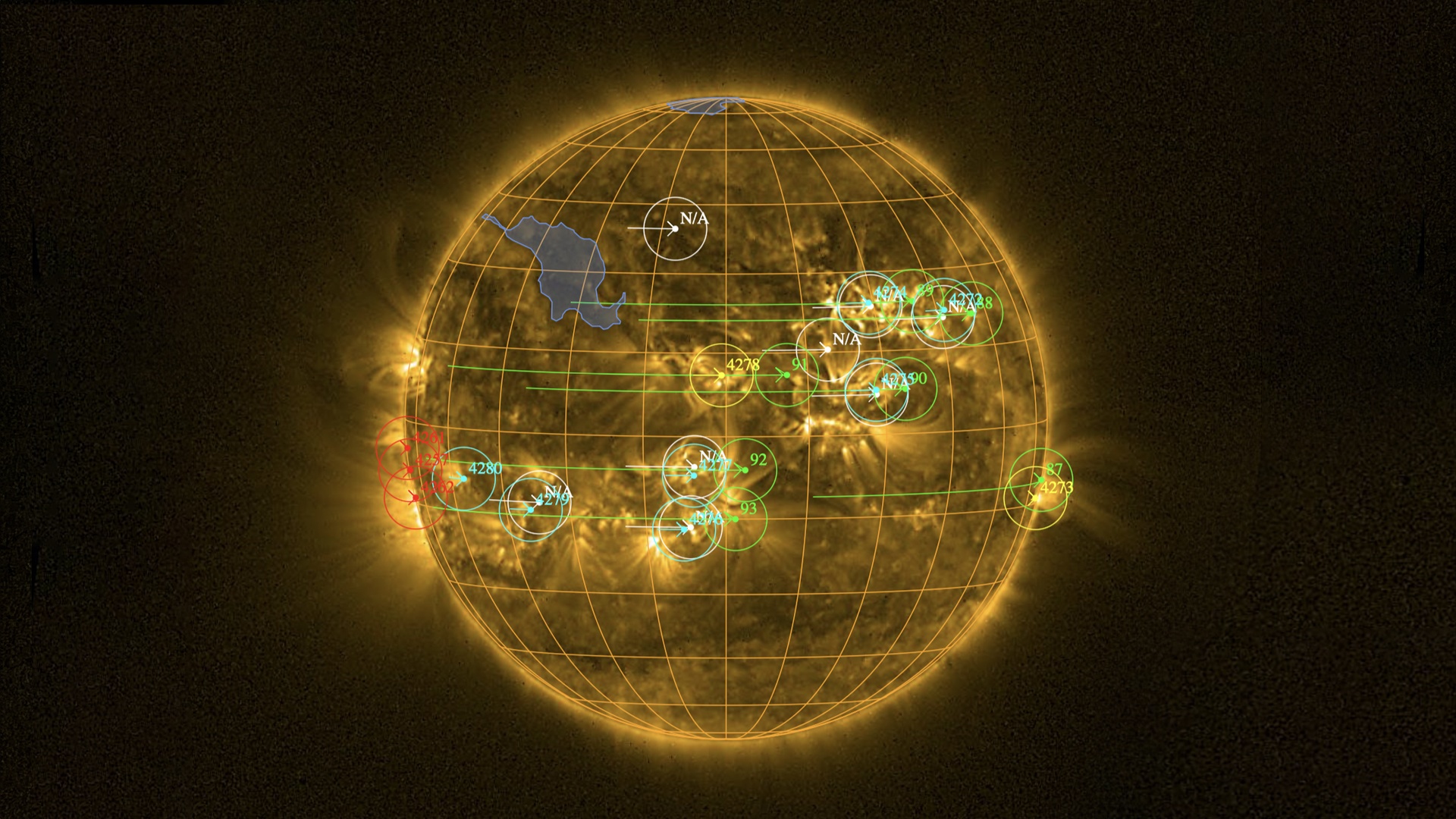 Aurinko 11. marraskuuta 2025