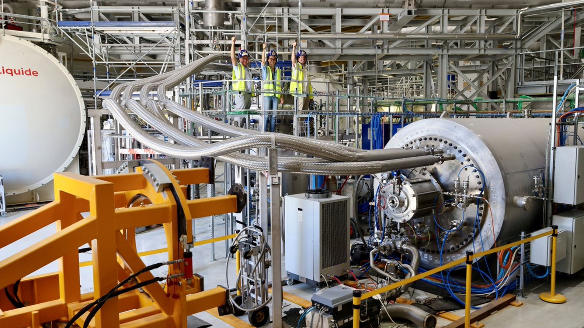 ITERin pumppulaitteistoa