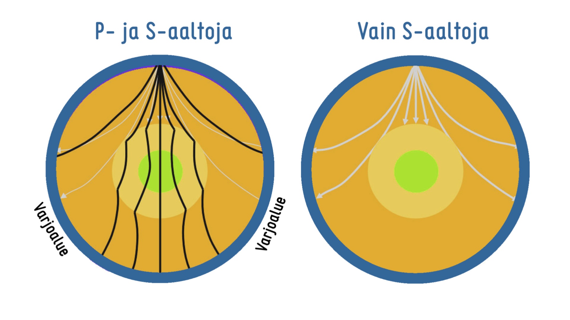P- ja S-aallot