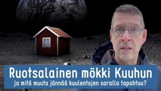 Videon otsikkokuva: ruotsalaisten kuumökki ja Jari Mäkinen
