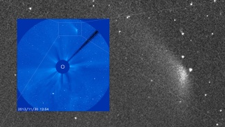 ISON lauantaina 30.11. iltapäivällä