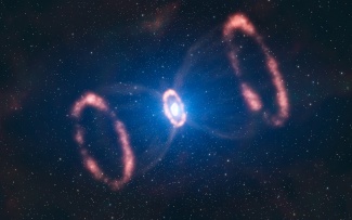 Ainerinkulat supernovan ympärillä