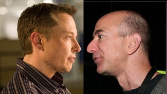 Elon Musk ja Jeff Bezos