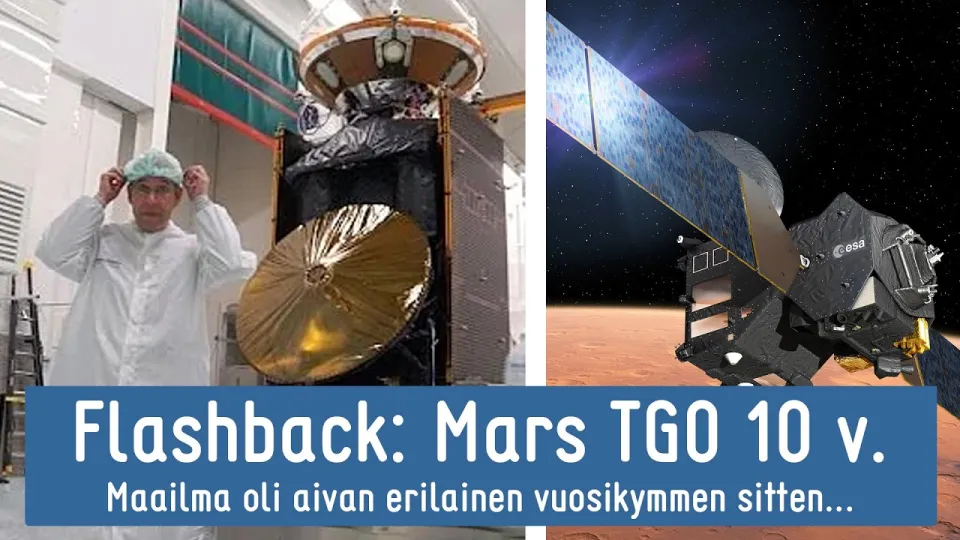 ESAn ExoMars Trace Gas Orbiter -luotain