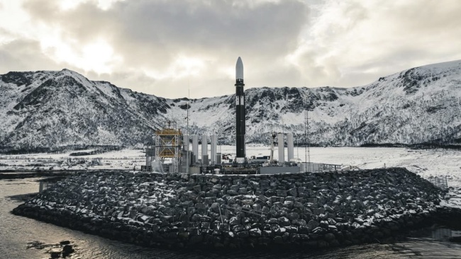 Spectrum-raketti Andøyassa